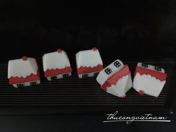 Mô Hình Nhà Tuyết 2 Cửa